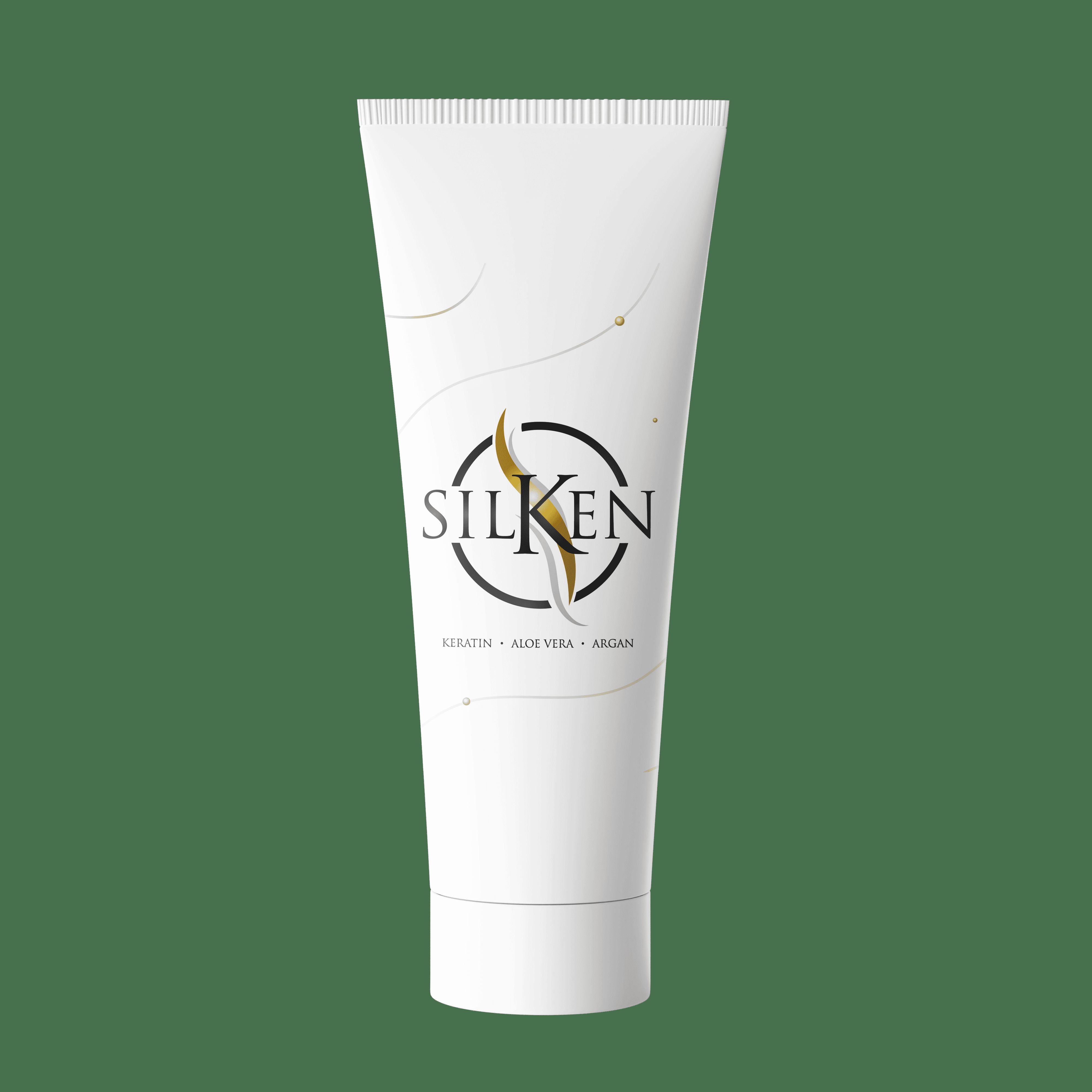 Silken hair mask